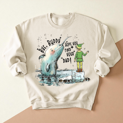 Bye, Buddy Crewneck Sweatshirt