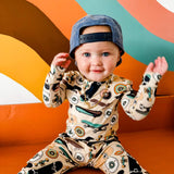 Trucks & Wheelies | Fitted Bamboo Loungewear Set