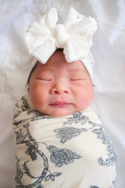 Halo | Creamery White | Eyelet Headwrap