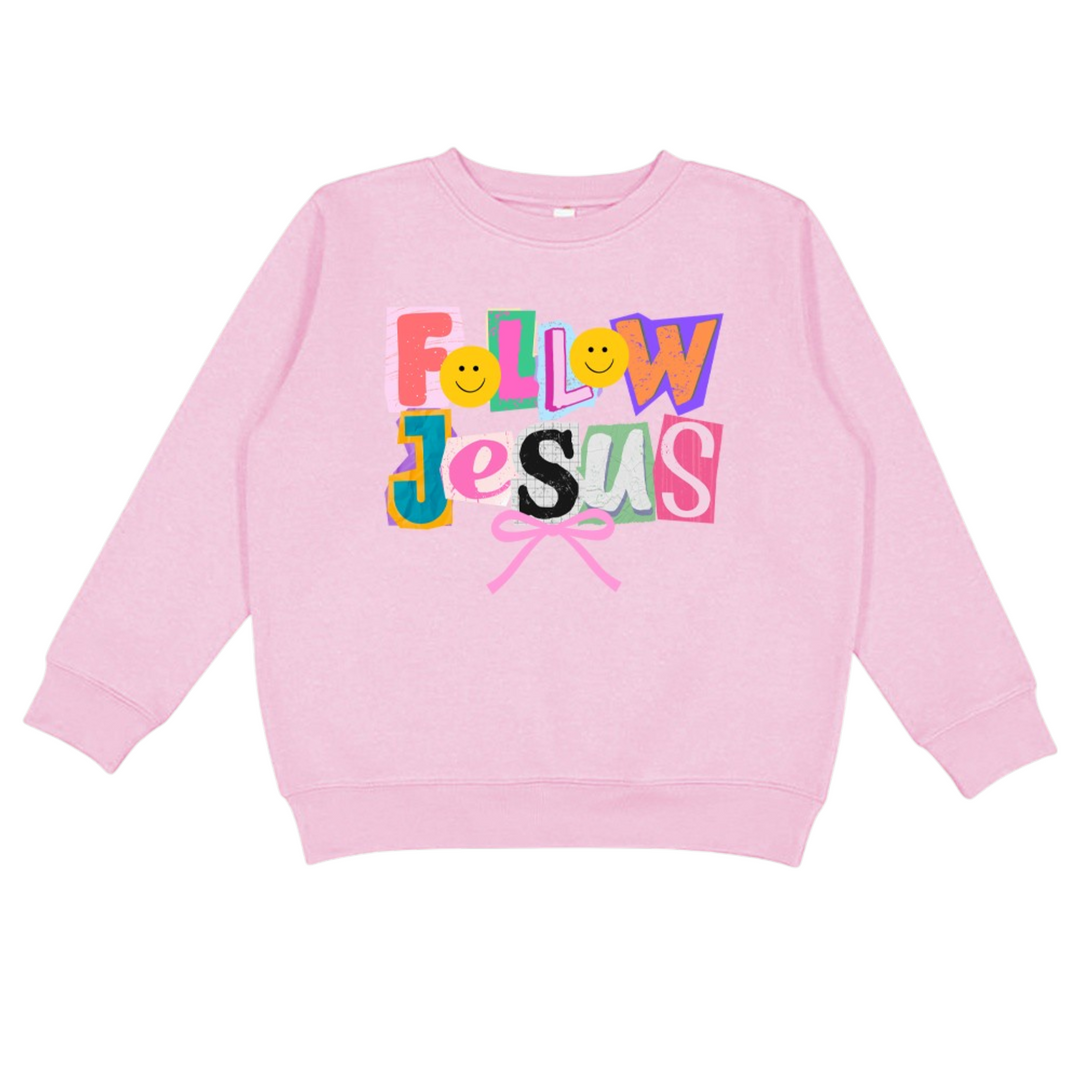 Follow Jesus Crewneck Sweatshirt **RESTOCKED**