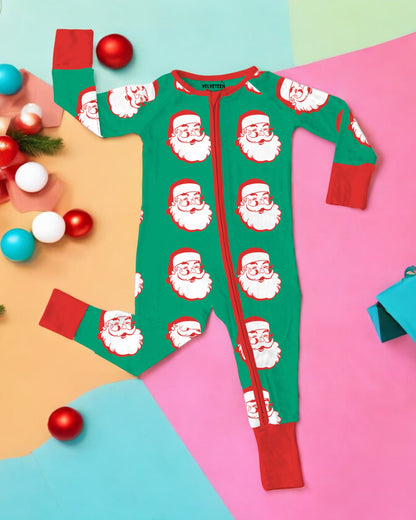 Father Christmas (Green) | Bamboo Zippy