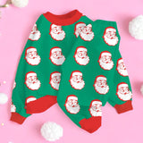 Father Christmas (Green) | Bamboo French Terry Jogger Set