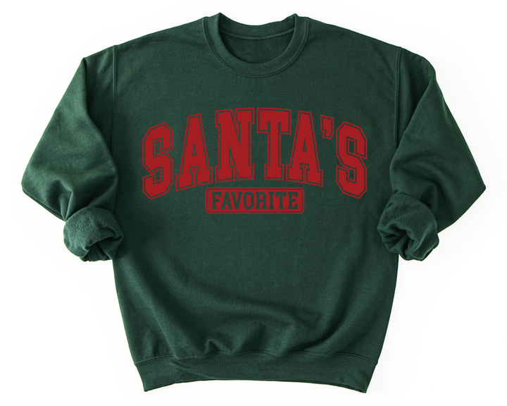 Santa's Favorite Crewneck Sweatshirt