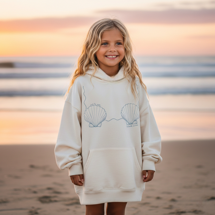 Out To Sea Be Back Never Lightweight Hoodie