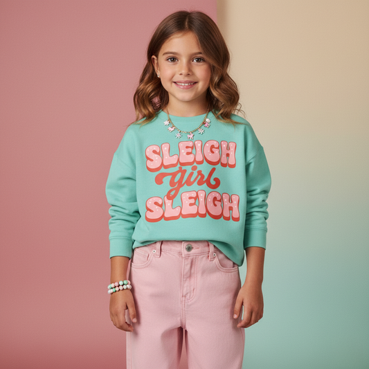 Sleigh Girl Sleigh Crewneck Sweatshirt