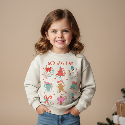 God Says Crewneck Sweatshirt