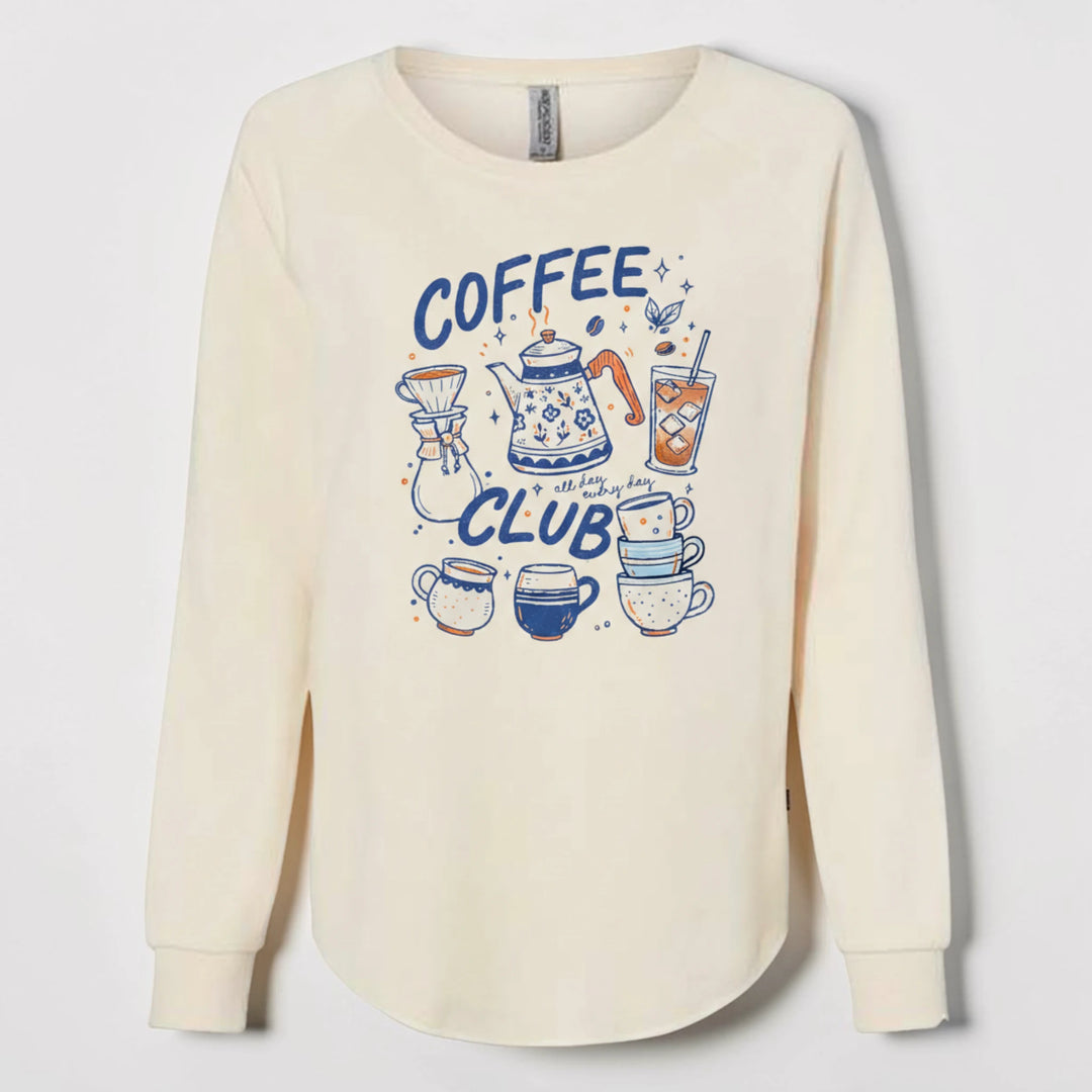 Coffee Club Cali Cloud Crewneck Sweatshirt