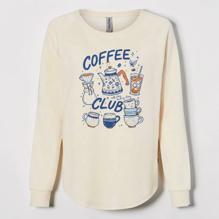 Coffee Club Cali Cloud Crewneck Sweatshirt