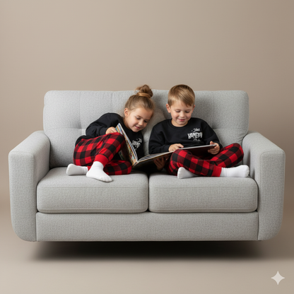 Homebody Club Flannel Jogger Pants