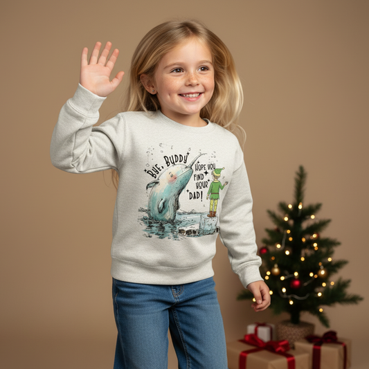 Bye, Buddy Crewneck Sweatshirt