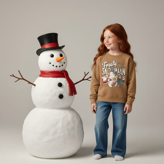 Frosty The Snowman (Gingerbread) Crewneck Sweatshirt