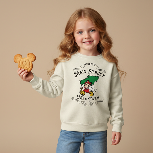 Mickey's Tree Farm Crewneck Sweatshirt