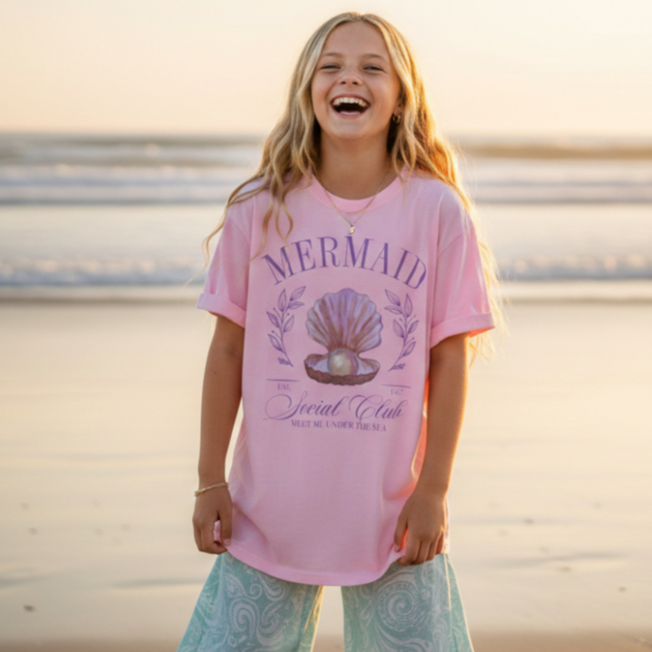 Mermaid Social Club T-Shirt **RESTOCKED**