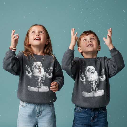 Believe in Santa Crewneck Sweatshirt