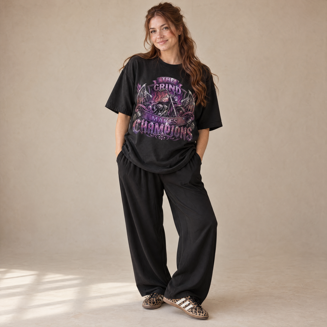 The Grind Shirt *RHINESTONE*