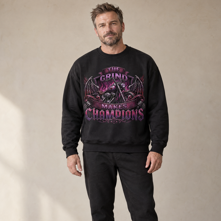 The Grind Crewneck Sweatshirt *NON-RHINESTONE*