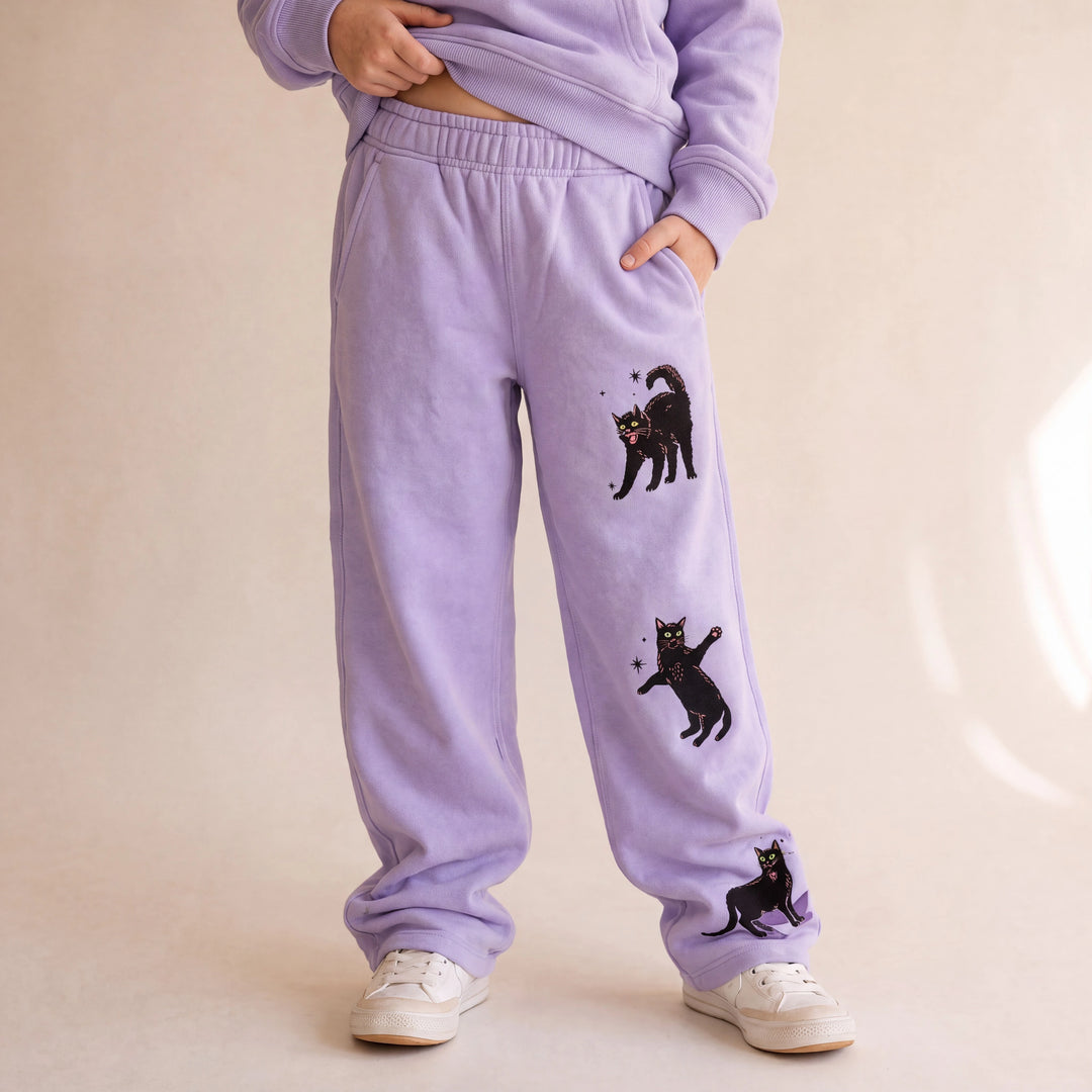 Feeling Spooky Half Zip Sweat Set