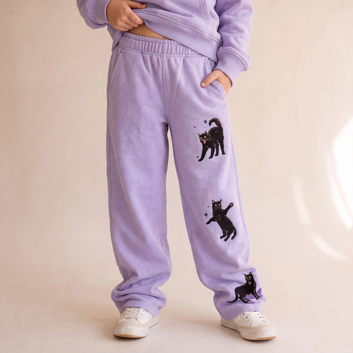 Feeling Spooky Half Zip Sweat Set