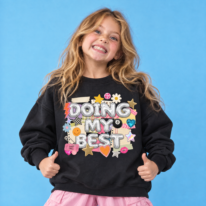 My Best Is Enough Crewneck Sweatshirt