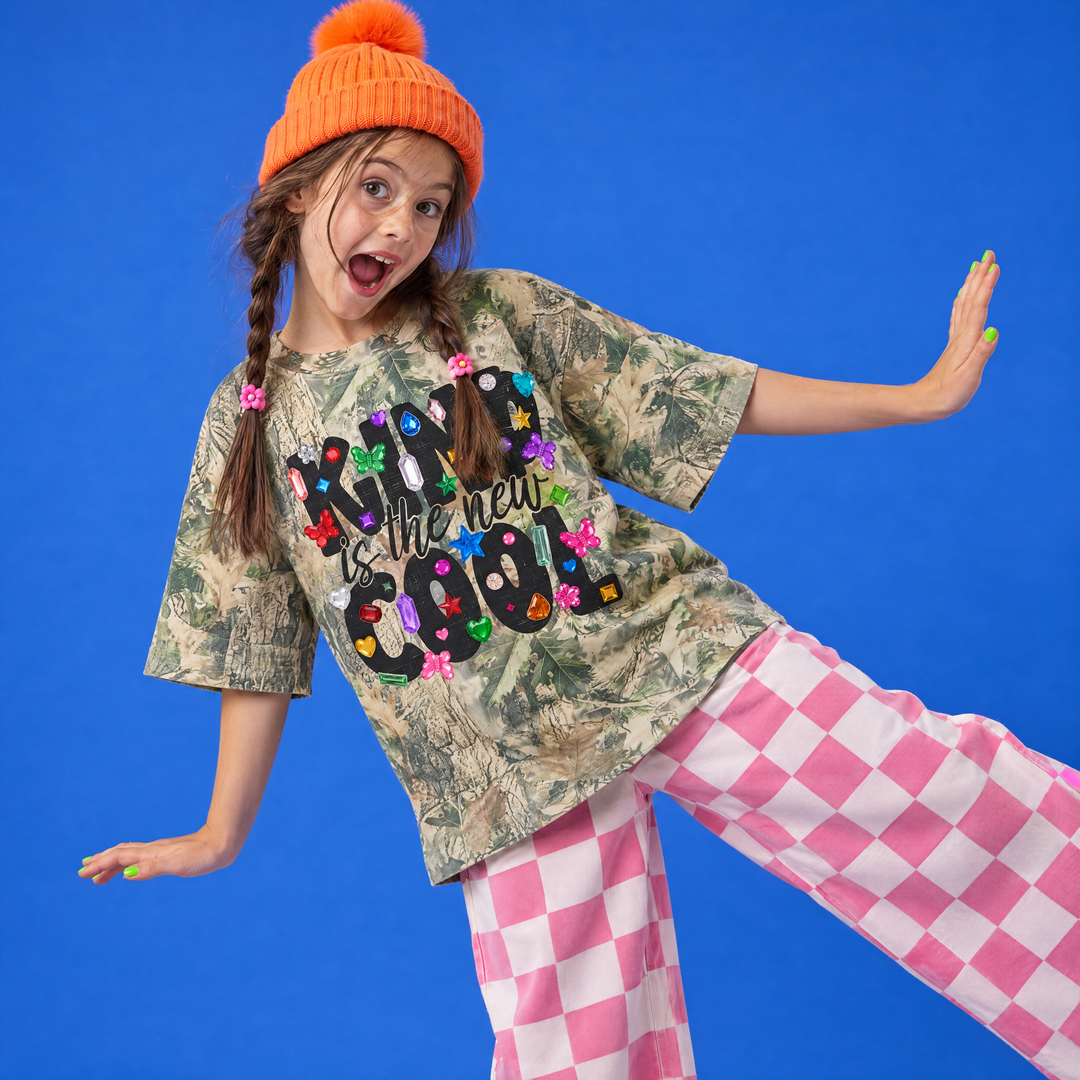 Kind Is The New Cool Luxe Drop Sleeve T-Shirt
