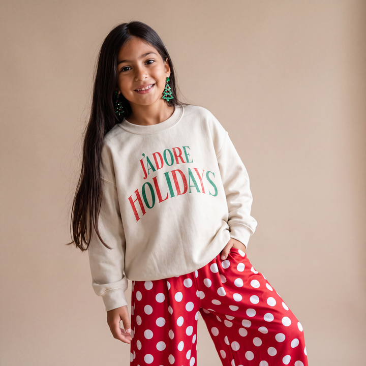 J'Adore Holidays Crewneck Sweatshirt