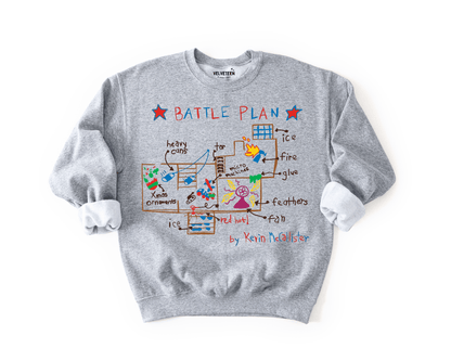 Home Alone Battle Plan Crewneck Sweatshirt - Bunny Knots