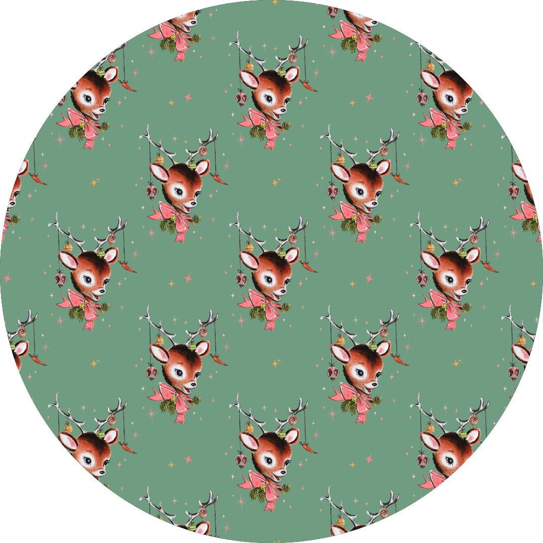 Dashing Deer | Women's Bamboo Loungewear Set - Bunny Knots