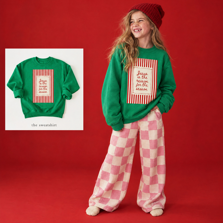 Jesus Is The Reason Crewneck Sweatshirt