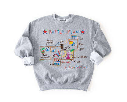 Home Alone Battle Plan Crewneck Sweatshirt