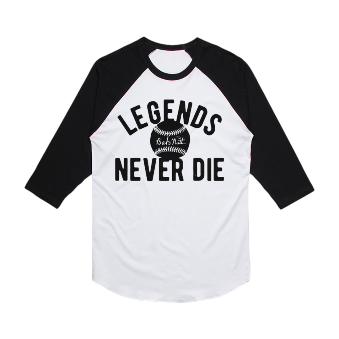 Legends Never Die Raglan