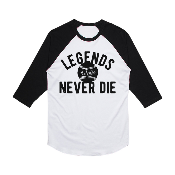 Legends Never Die Raglan