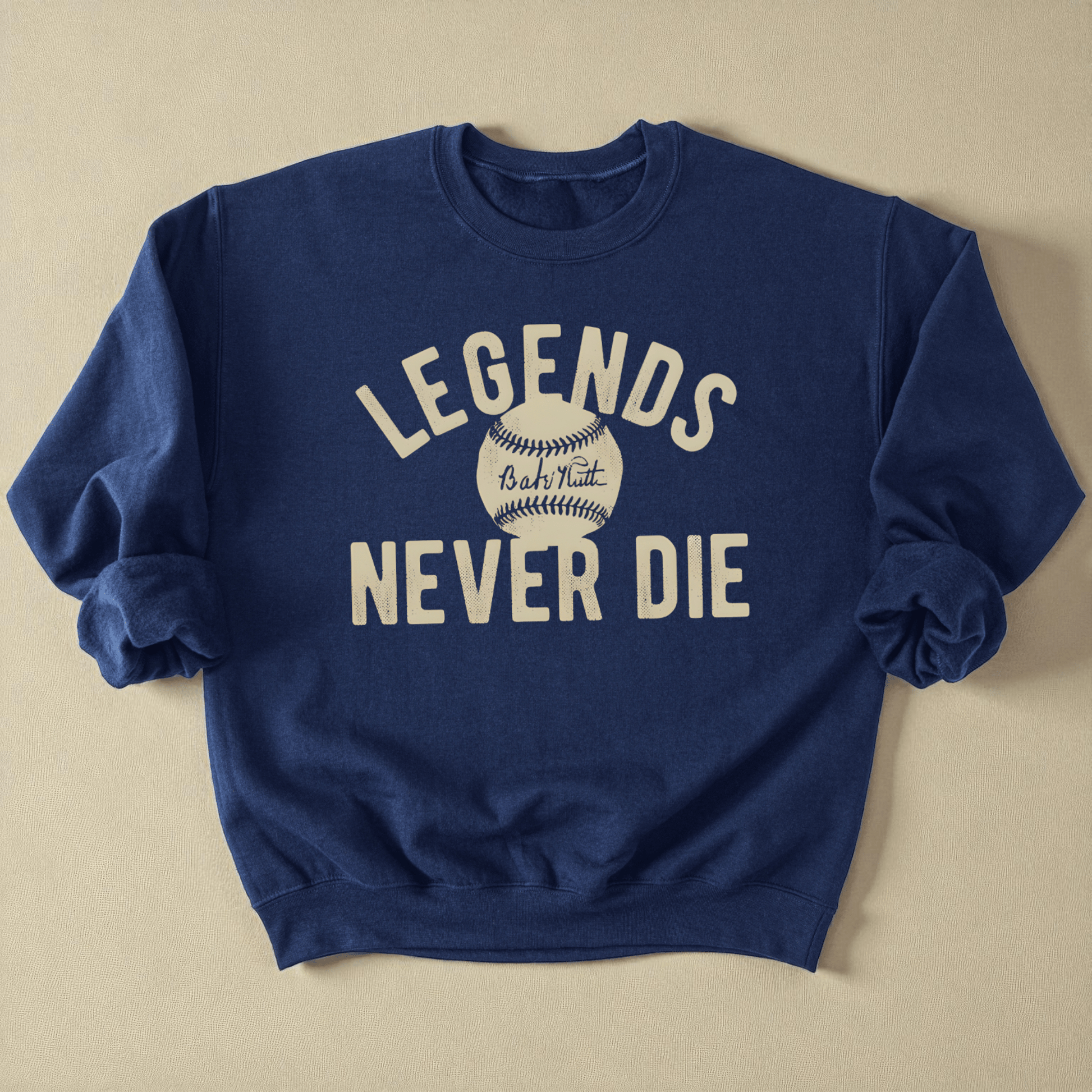 The Babe Crewneck Sweatshirt - Bunny Knots