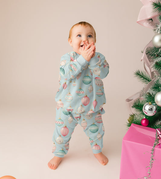 Merry Baubles | Bamboo French Terry Jogger Set