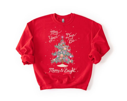 Merry + Bright Crewneck Sweatshirt