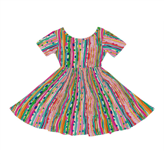 French Riviera Twirl Dress