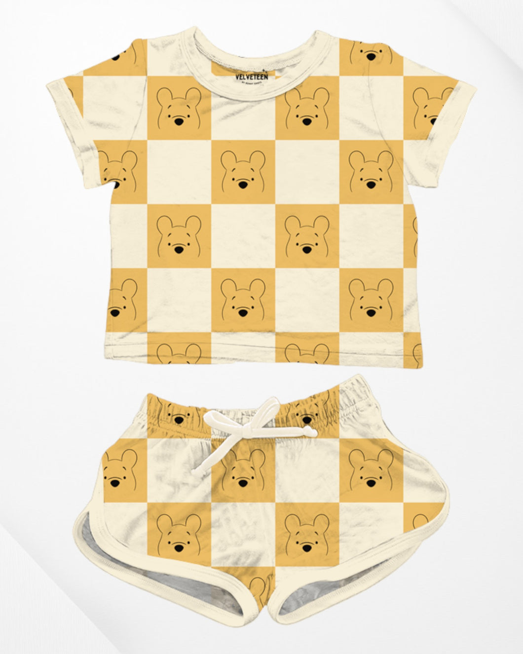 Pooh Squared | Bamboo Retro Shortie Set