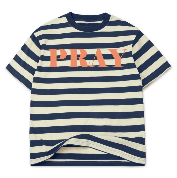 PRAY Luxe Oversized Drop Sleeve T-Shirt