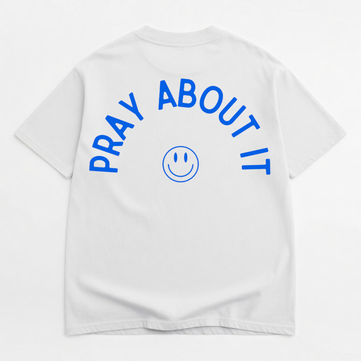 Pray About It Luxe Oversized Drop Sleeve T-Shirt
