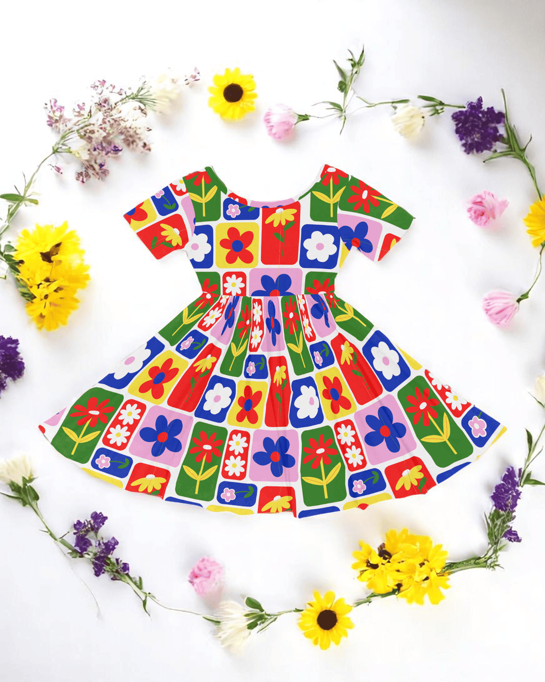 Oslo Twirl Dress - Bunny Knots