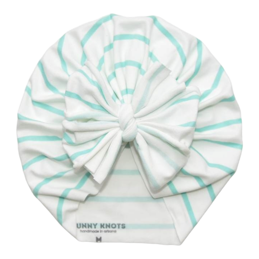 Keerstin | Honeydew Stripe | Classic Headwrap