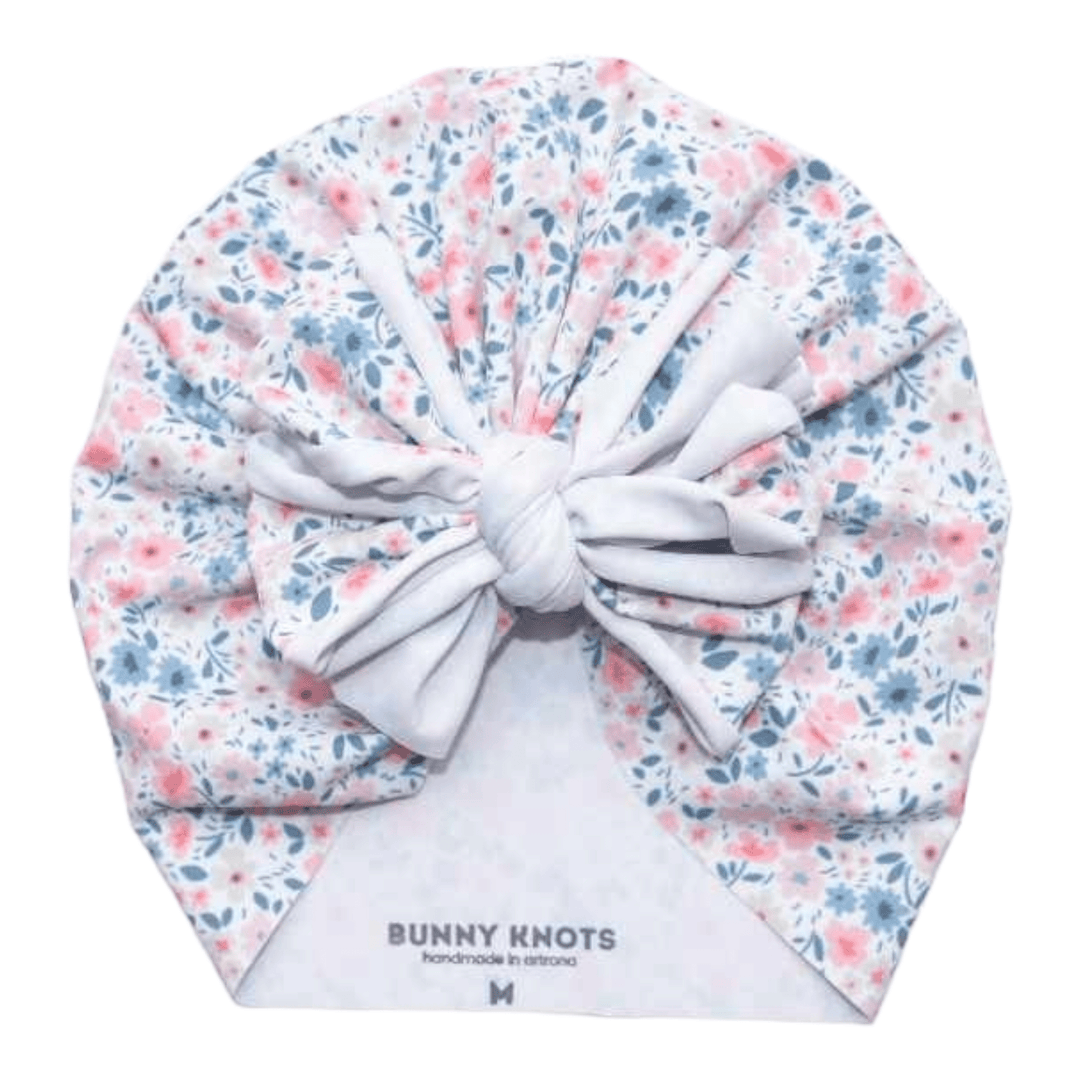 Breslynn | Sweet Summer Floral | Swim Headwrap - Bunny Knots