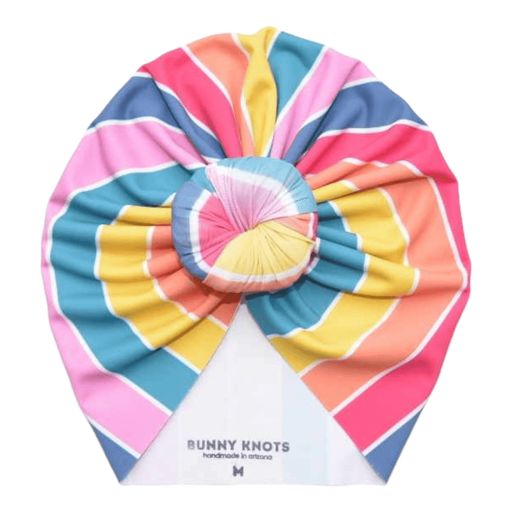 Albion | Beach Bum Stripe | Swim Headwrap - Bunny Knots