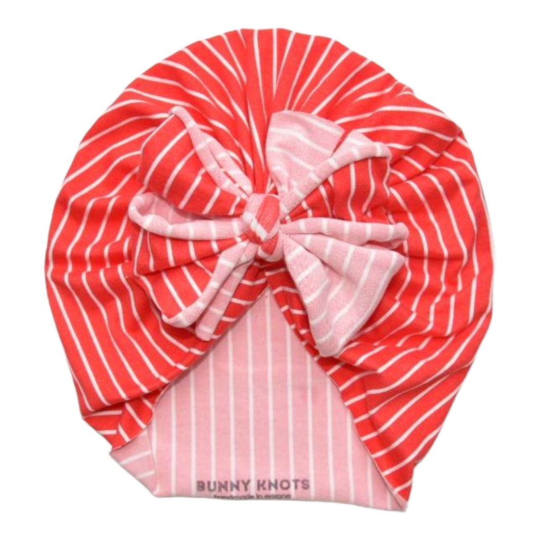 G.W. | Red & White Stripe | Classic Headwrap