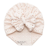 Quil | Almond Cream | Eyelet Headwrap