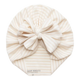 Dustee | Natural Tan & Cream Stripe | Mini Waffle Headwr