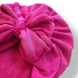 Mac | Far Out Pink Floral | Terry Embossed Headwrap