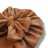 Rhodes | Nifty Camel Floral | Terry Embossed Headwrap