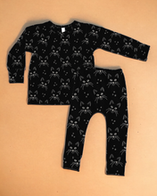 Load image into Gallery viewer, Here Kitty Kitty | Bamboo Long Sleeve Loungewear Set
