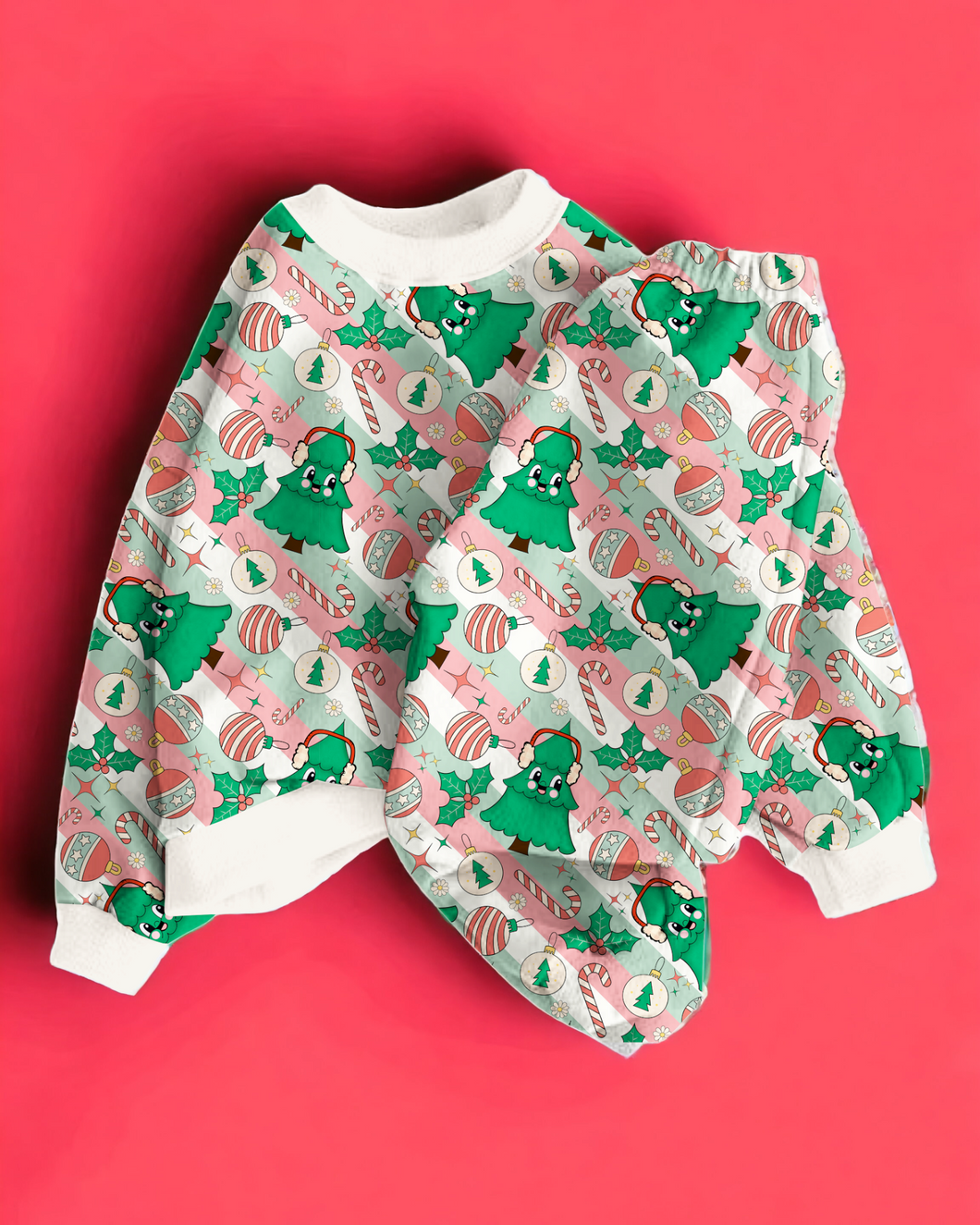 Deck The Halls | Bamboo French Terry Jogger Set