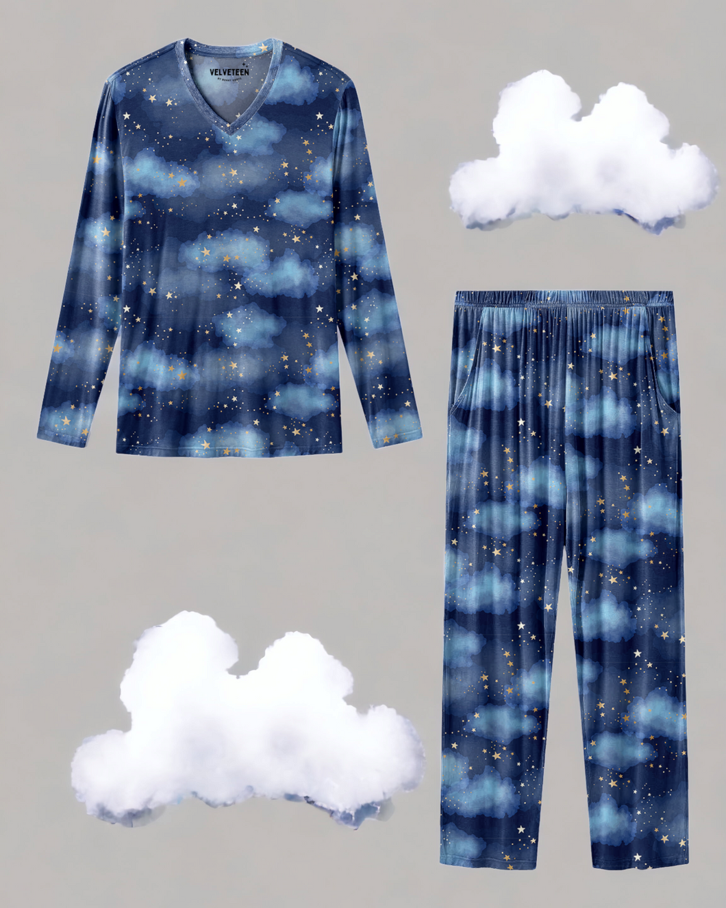 Epiphany Eve | Unisex Adult Bamboo Long Sleeve Loungewear Set